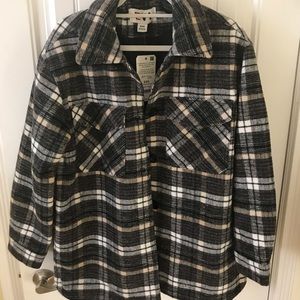 Soft Plaid shacket